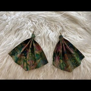 Custom Earrings Soft leather